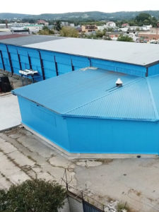 malowanie elewacji z blachy ocynkowanej