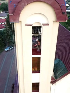 malowanie wieży kościelnej