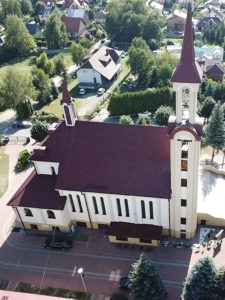 malowanie wieży kościelnej