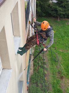 malowanie elewacji bloku wielorodzinnego