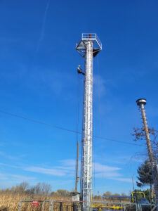 malowanie stalowego komina w leżajsku