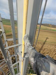 malowanie stalowego komina w leżajsku