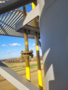 malowanie stalowego komina w leżajsku