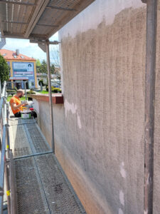 malowanie elewacji szkoły w leżajsku