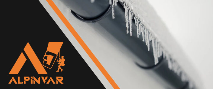 montaż kabli grzejnych do rynien